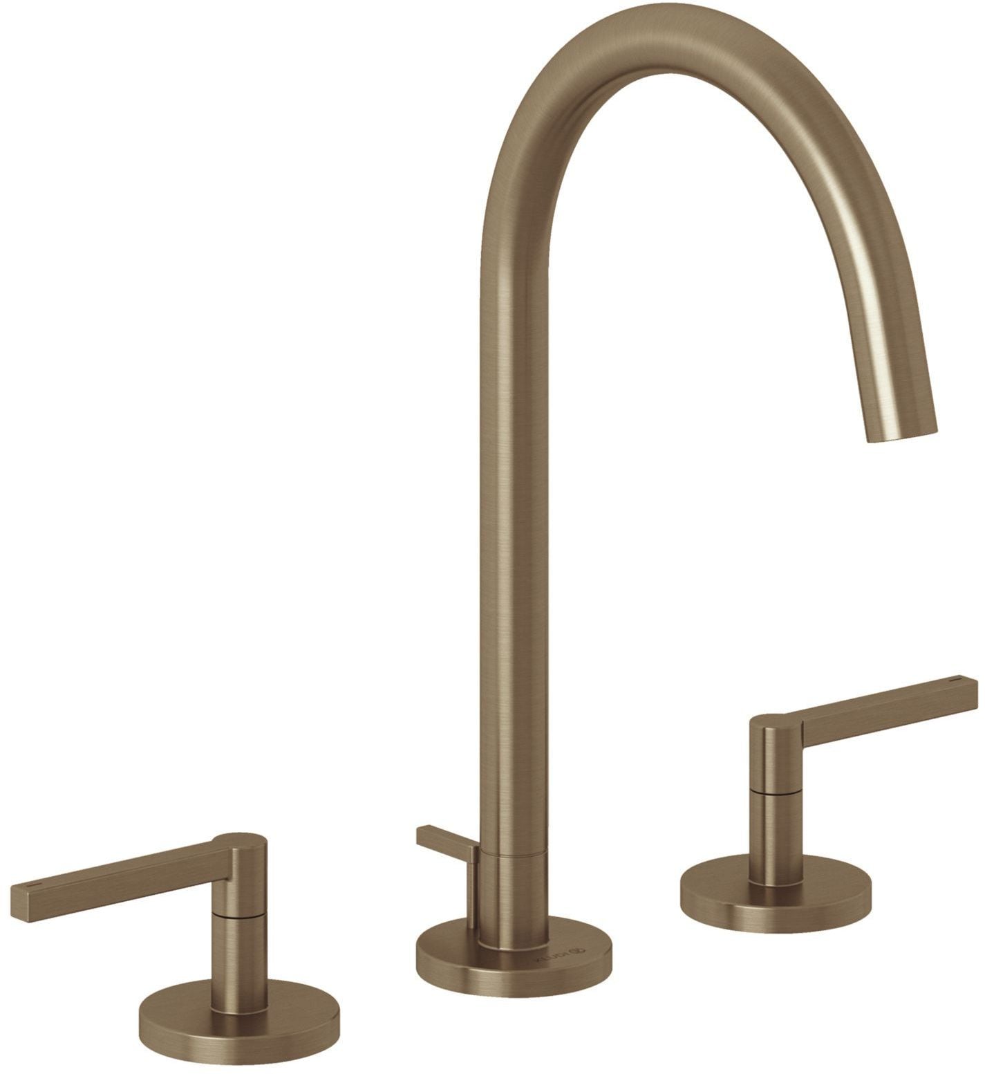 Kludi Nova Fonte Puristic umyvadlová baterie stojící mosaz/antická hnědá 20143N115