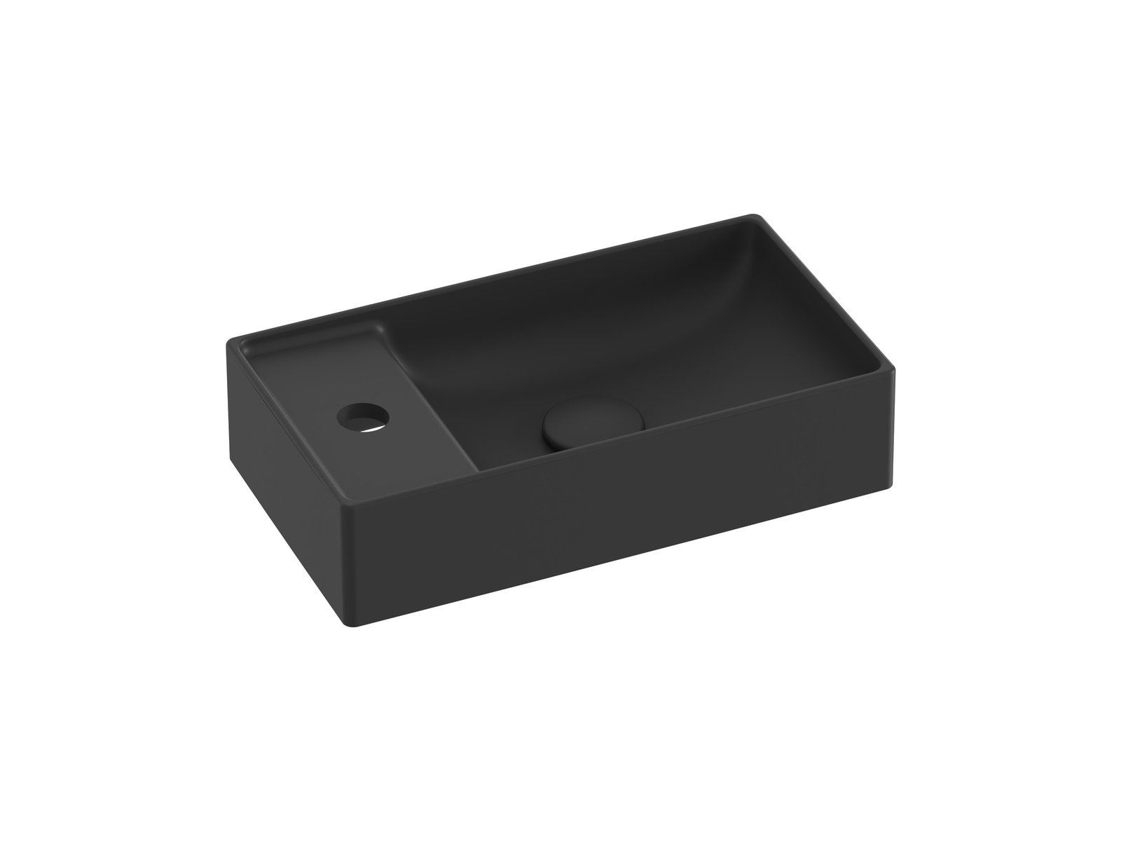 Ravak Veda umyvadlo 40x22 cm obdélníkový nábytkový černá XJX0D240000