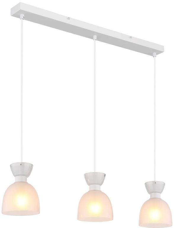 Globo Lighting Massey závěsné svítidlo 3x40 W bílá 15769W-3