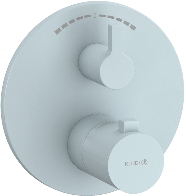 Kludi Nova Fonte Puristic vanová baterie pod omítku s termostatem || 20810O415