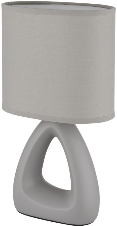 Globo Lighting Triangle stolní lampa 1x40 W šedá 21731G