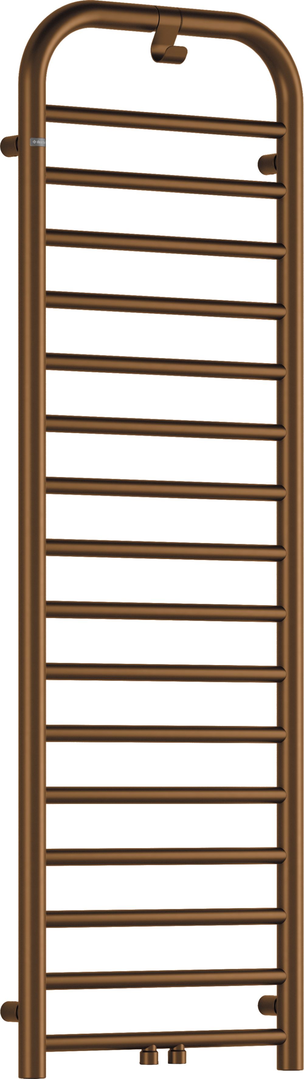 Deante Silia koupelnový radiátor žebříkový 157x50 cm béžová/hnědá AGICG51