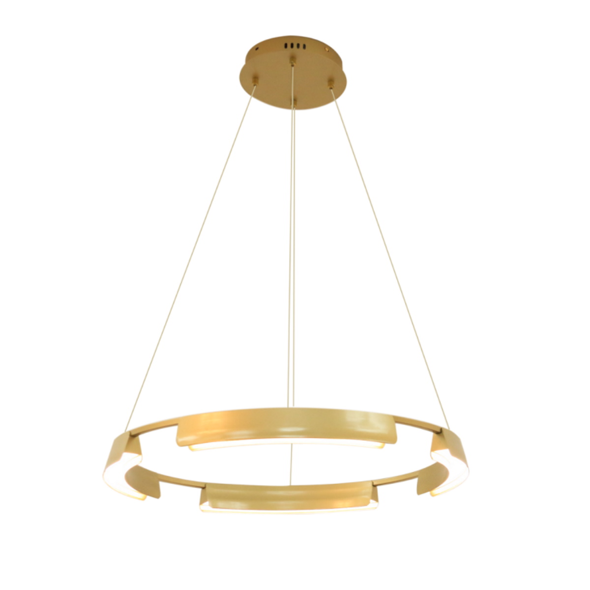Light Prestige Tura závěsné svítidlo 1x36 W zlatá LP-9786/1P 60cm GD