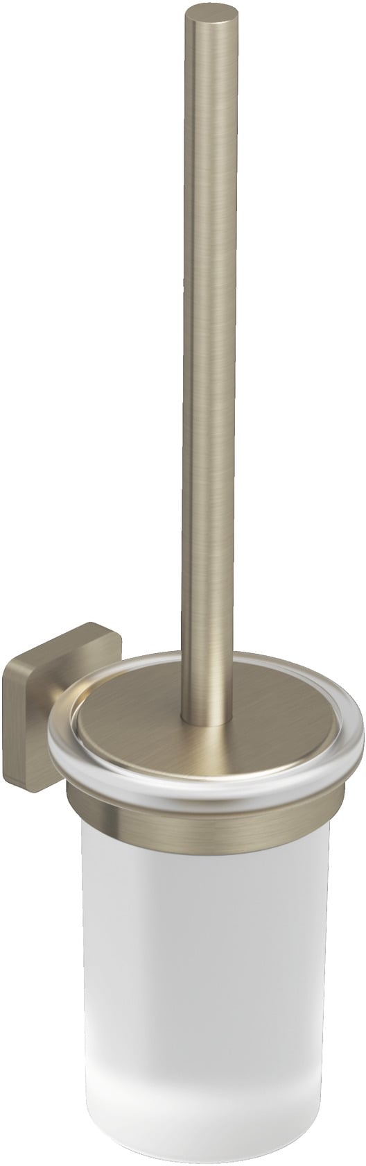 Kludi Vela S wc štětka s rukojetí šroubovaný nikl 25974N5