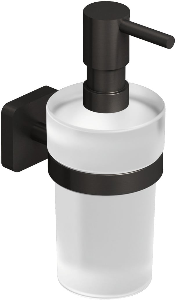 Kludi Vela S dávkovač mýdla 150 ml černá 25976N2