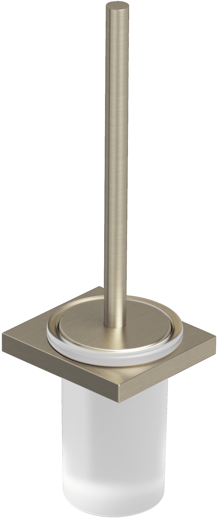 Kludi Vela C wc štětka s rukojetí šroubovaný nikl 31974N5