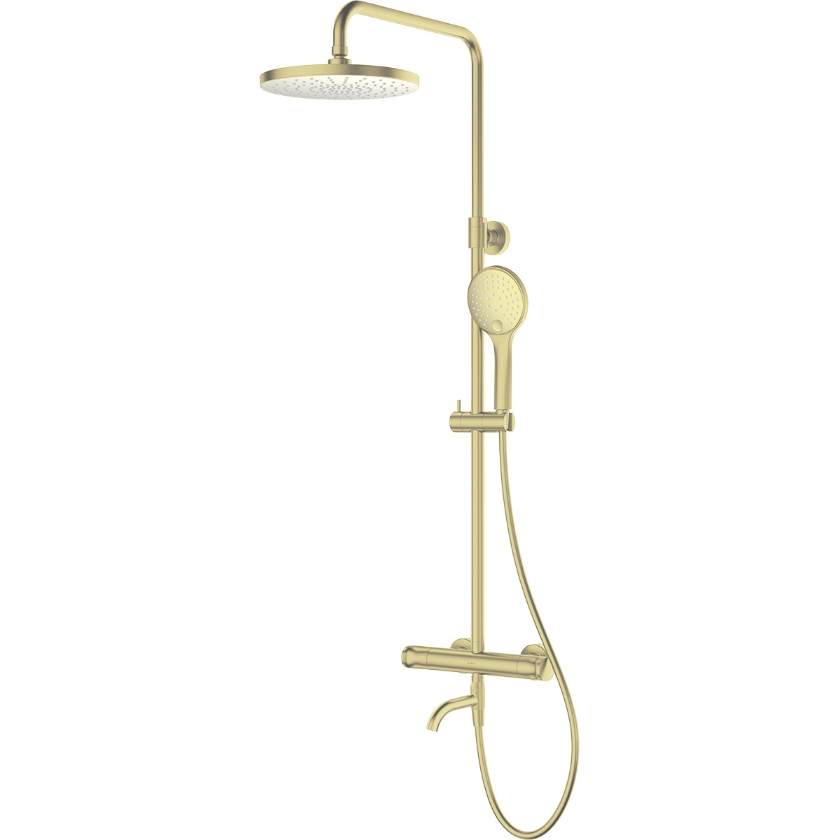 Sada sprchová sada Oltens Vatten 36505800, výtok baterie Oltens Numa 39106800