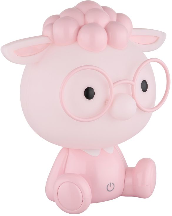 Globo Lighting Sheepy dětská noční lampička 1x1 W růžová 21760P