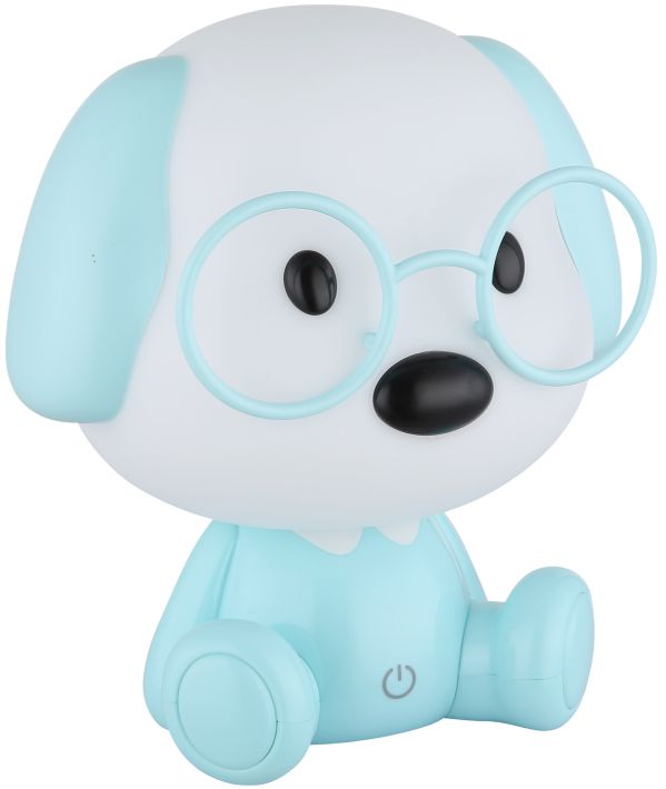 Globo Lighting Puppy dětská noční lampička 1x1 W modrá 21761B