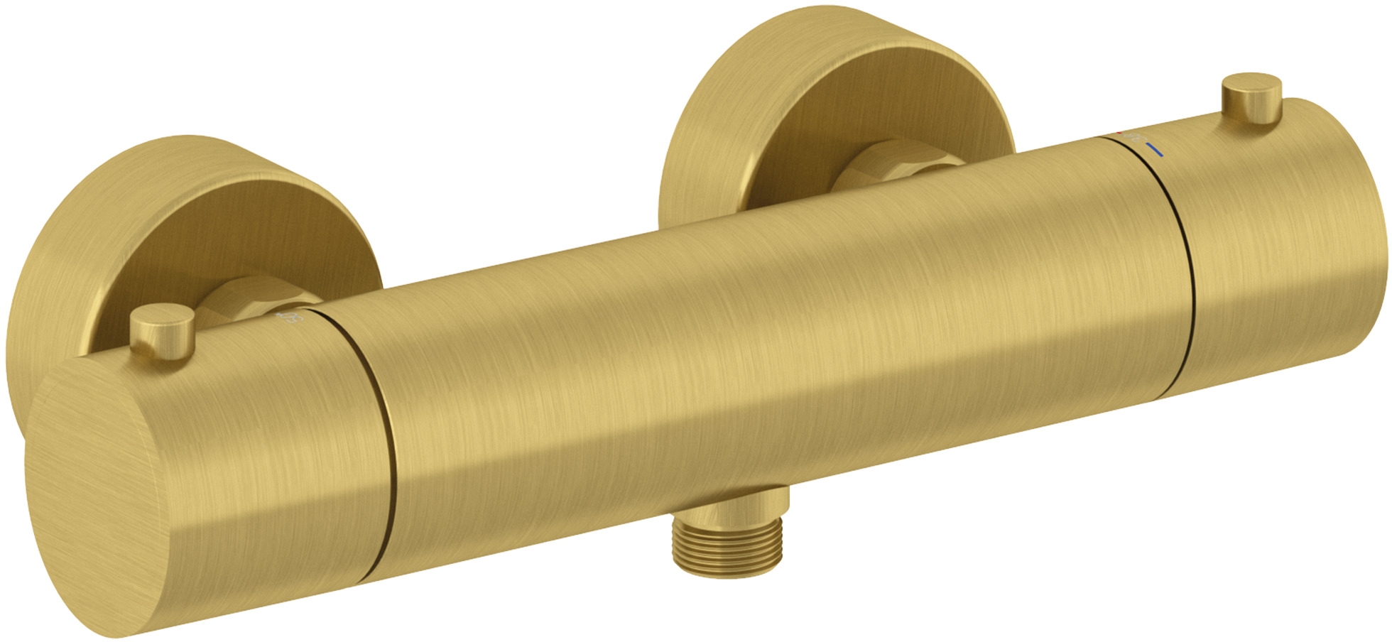 Kludi Objekta sprchová baterie nastěnná s termostatem zlatá 35200N038