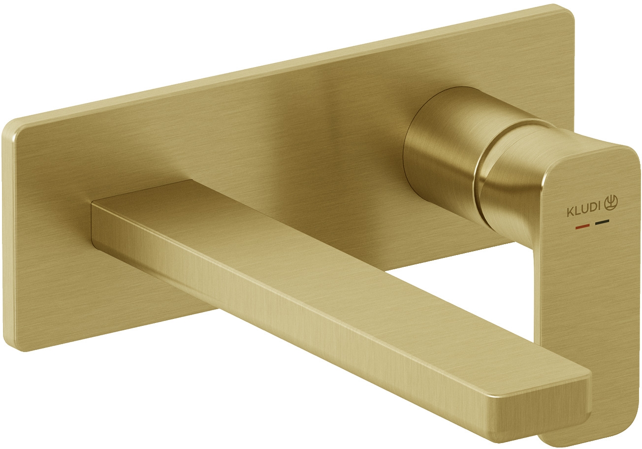 Kludi Renon umyvadlová baterie pod omítku zlatá 42244N075