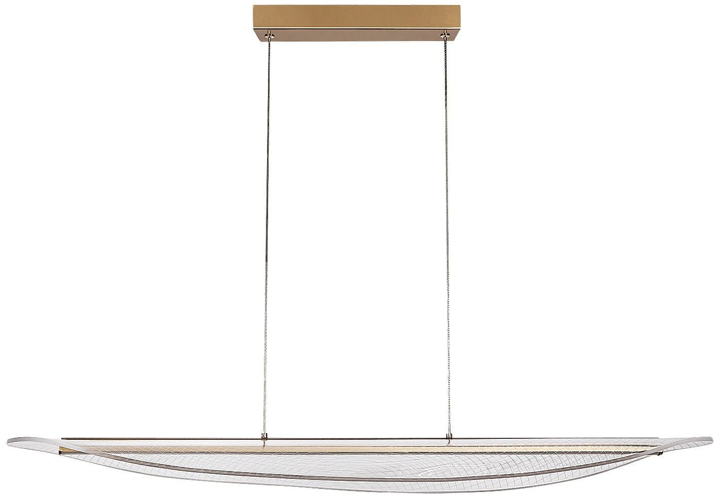 Rabalux Zofrael závěsné svítidlo 1x32 W zlatá 72413