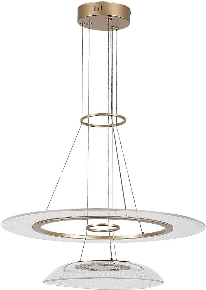 Rabalux Zofrael závěsné svítidlo 2x36 W zlatá 72412