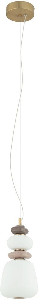 Nowodvorski Lighting Ceramic závěsné svítidlo 1x12 W šedá/popelavá-hnědá 11702