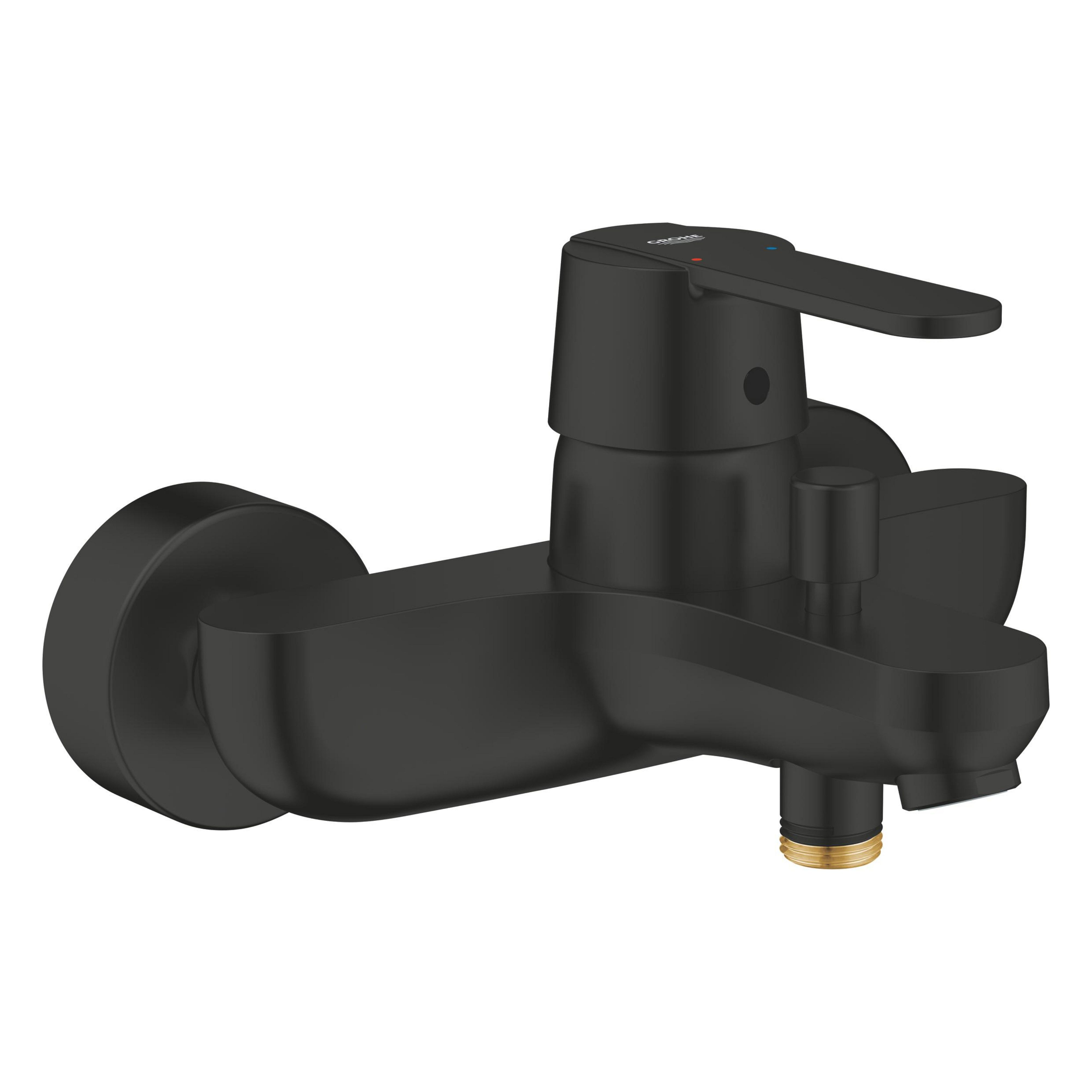 Grohe Get vanová baterie na stěnu černá 328872430