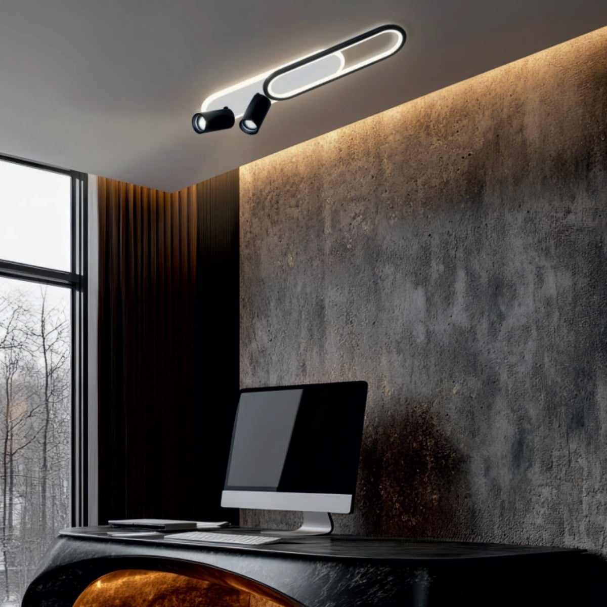 Light Prestige Parma stropní světlo 2x8 W bílá LP-0612/1C L WH