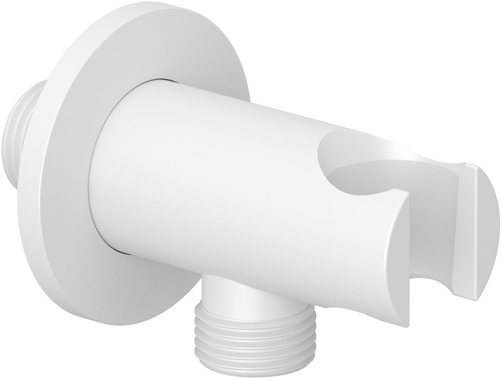 Kludi A-QA úhlový konektor s držákem bílá 6556753-00