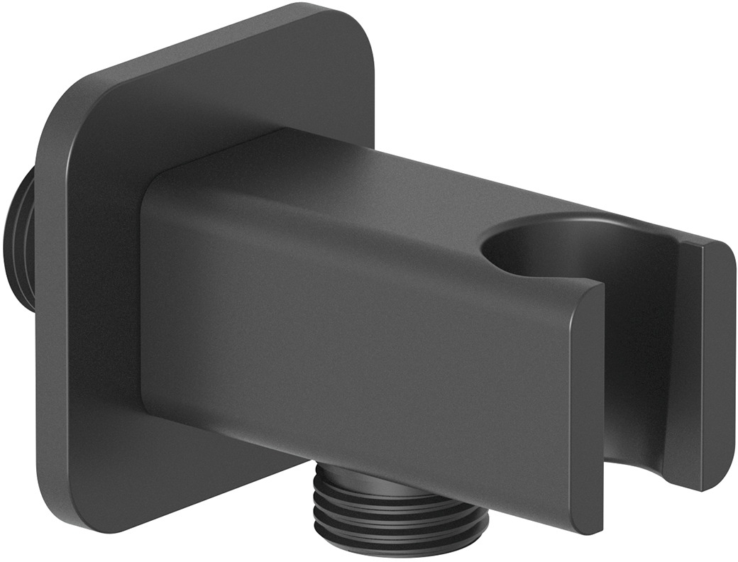 Kludi A-QA úhlový konektor s držákem černá 6556839-00