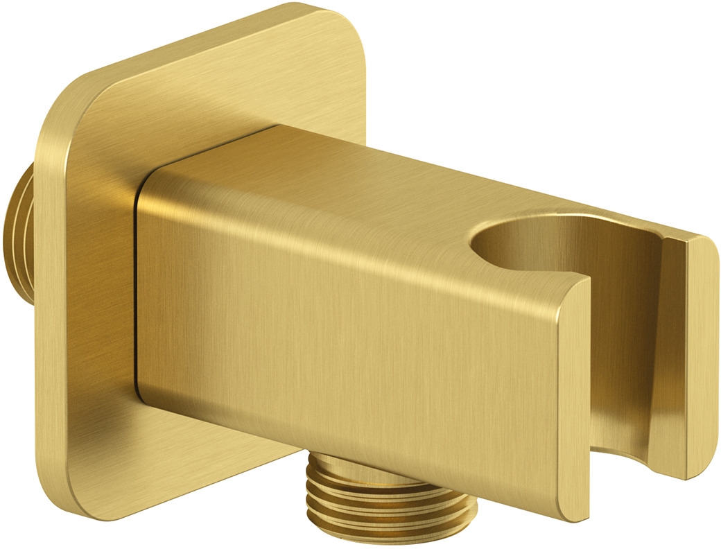 Kludi A-QA úhlový konektor s držákem zlatá 65568N0-00