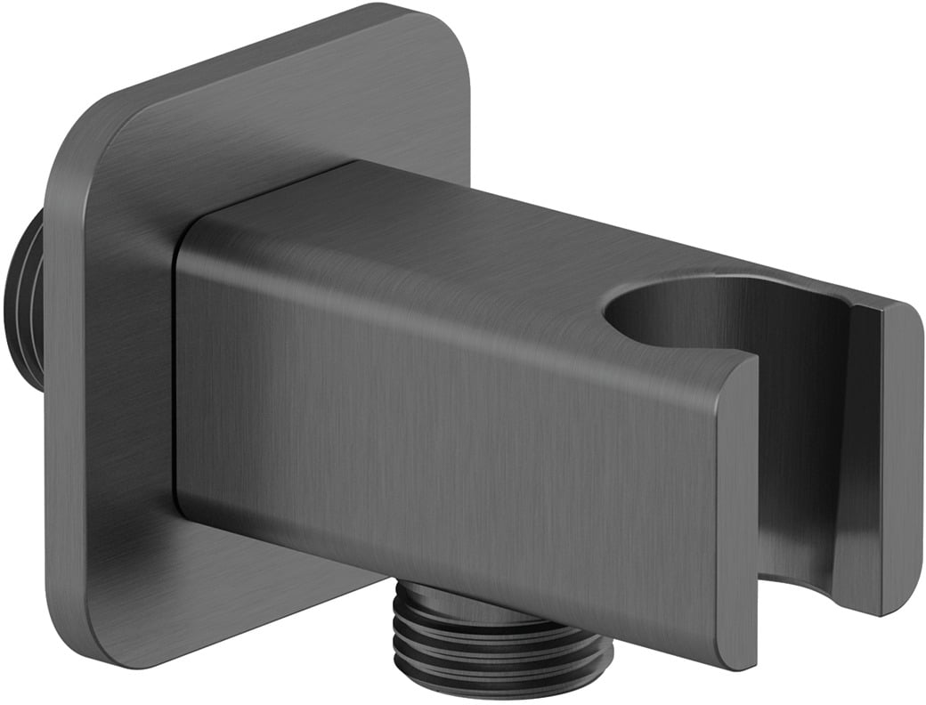 Kludi A-QA úhlový konektor s držákem černá 65568N2-00