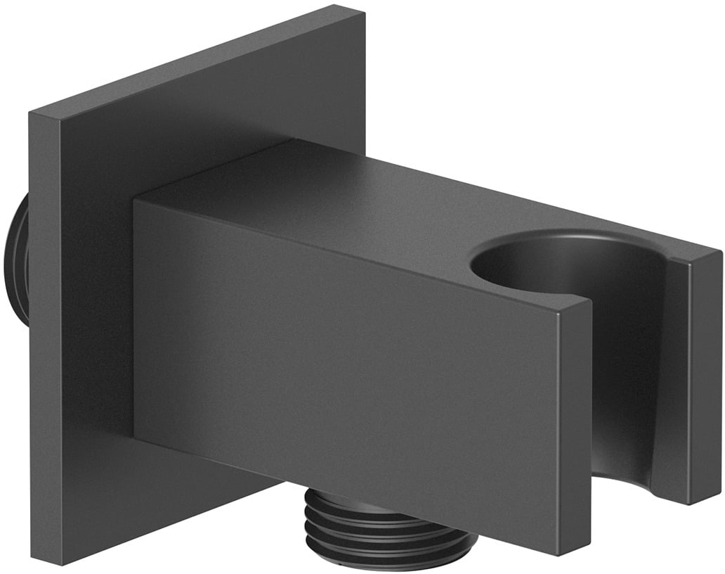 Kludi A-QA úhlový konektor s držákem černá 6556939-00