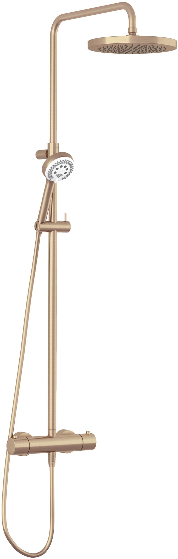 Kludi Logo Neo sprchová sada na stěnu s termostatem s dešťovou sprchou || 68082N1-00