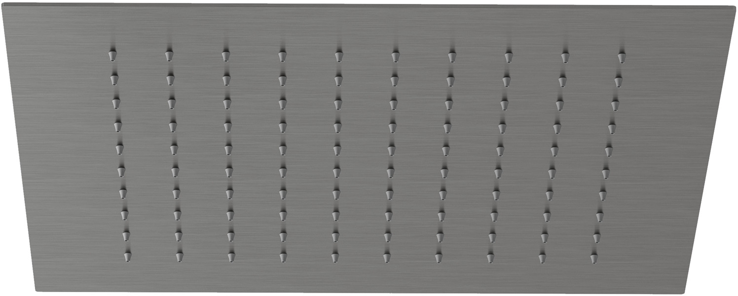 Kludi Asana hlavová sprcha 34x34 cm čtvercový černá 69400N2-00