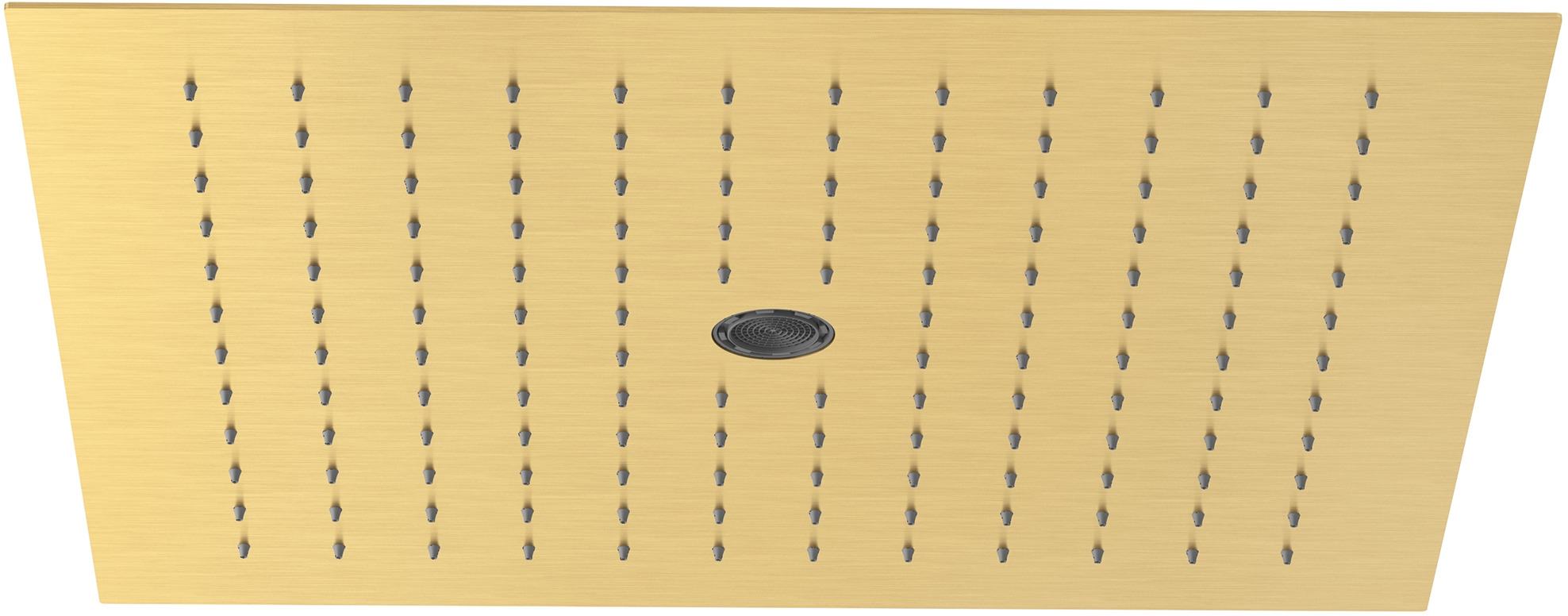 Kludi Asana hlavová sprcha 44x44 cm čtvercový zlatá 69420N0-00