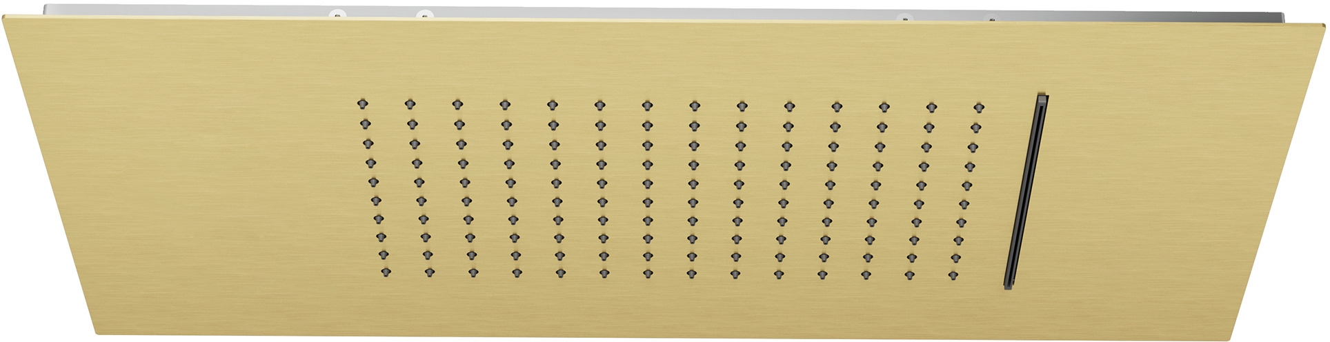 Kludi Asana hlavová sprcha 60x30 cm obdélníkový zlatá 69450N0-00
