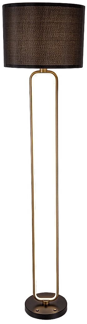 Rabalux Domiro stojací lampa 1x60 W černá-zlatá 74043