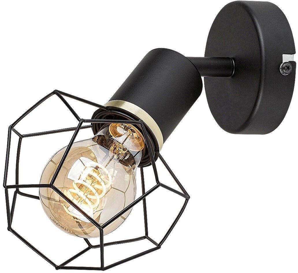 Rabalux Fran nástěnné svítidlo 1x40 W černá 71065
