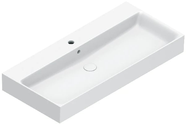 Catalano New Premium umyvadlo 100x47 cm obdélníkový klasický-nábytkový bílá lesk 0221001001