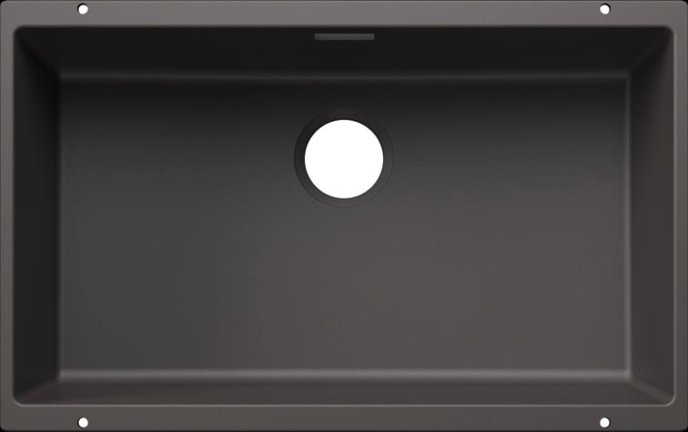 Blanco Subline 700-U granitový dřez 70x40 cm šedá/grafitová/onyx 527806