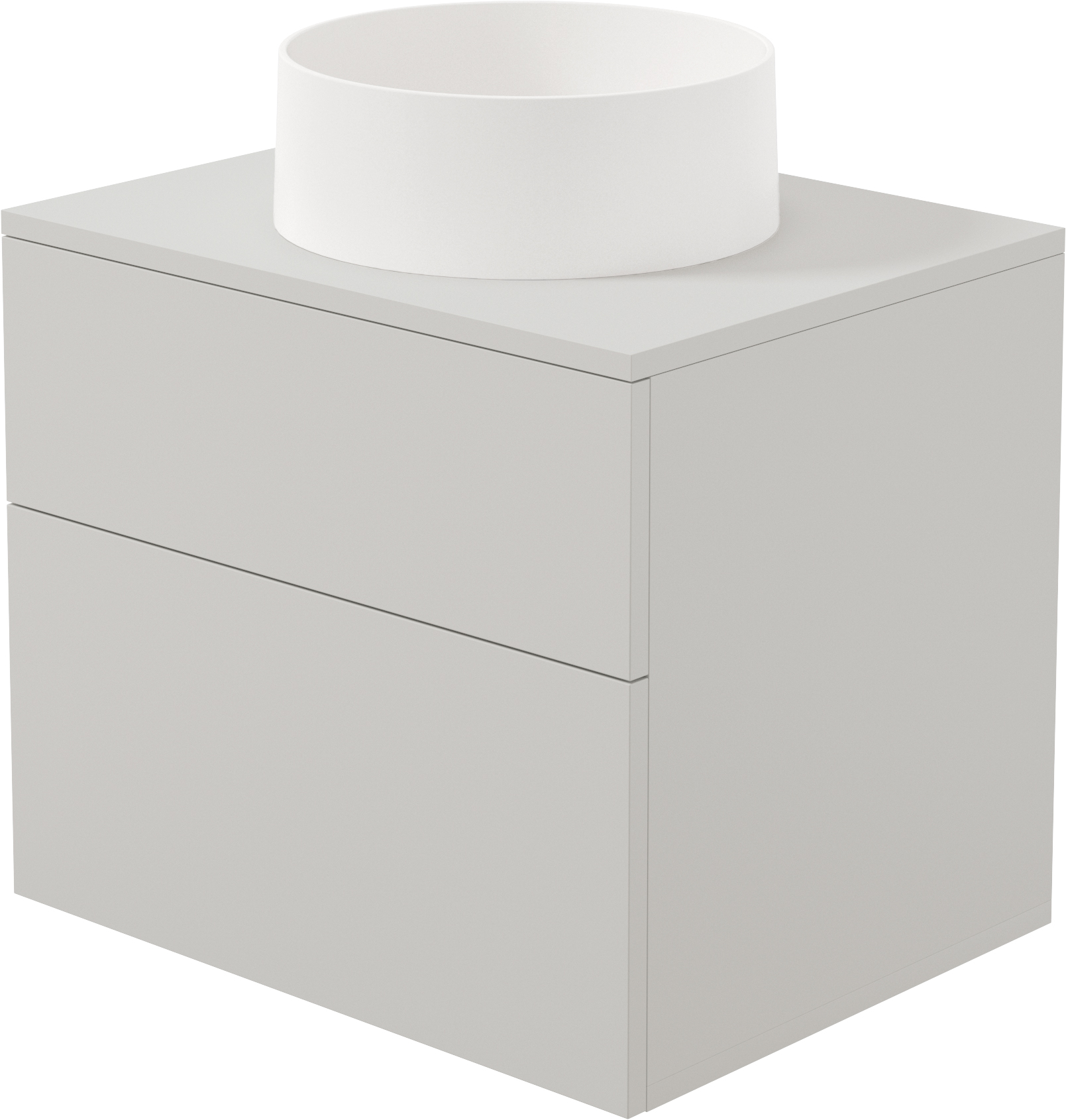 Deante Prizma umyvadlo se skříňkou a deskou 60 cm béžová SDKB6SAU4S