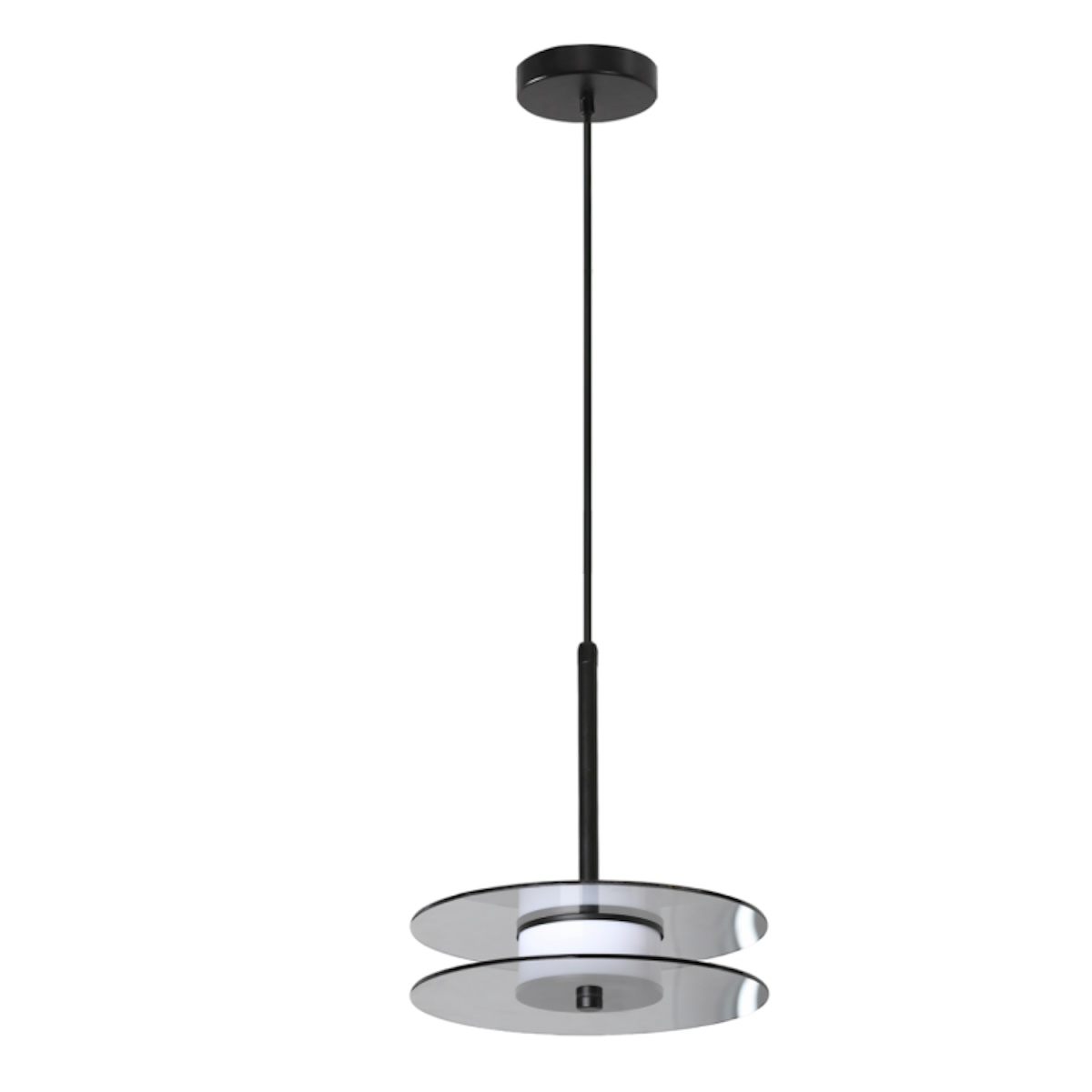 Light Prestige Casy závěsné svítidlo 1x6 W kouřová LP-3176/1P S SM
