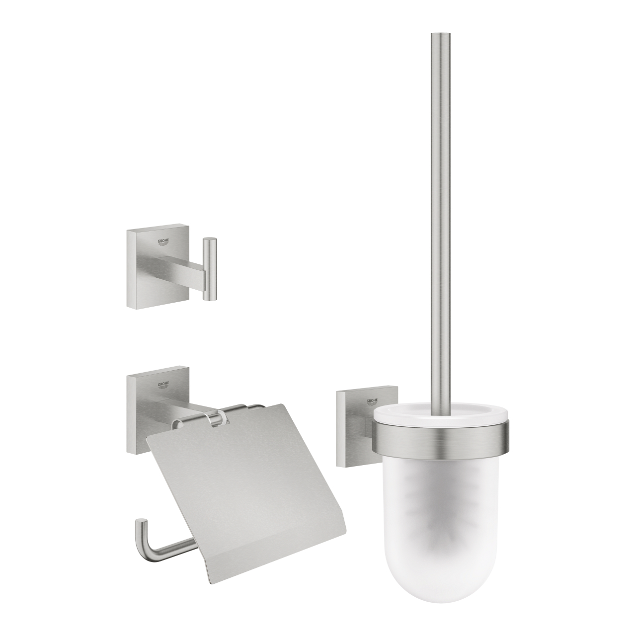 Grohe Start Cube sada příslušenství 3v1 SuperSteel 41123DC0