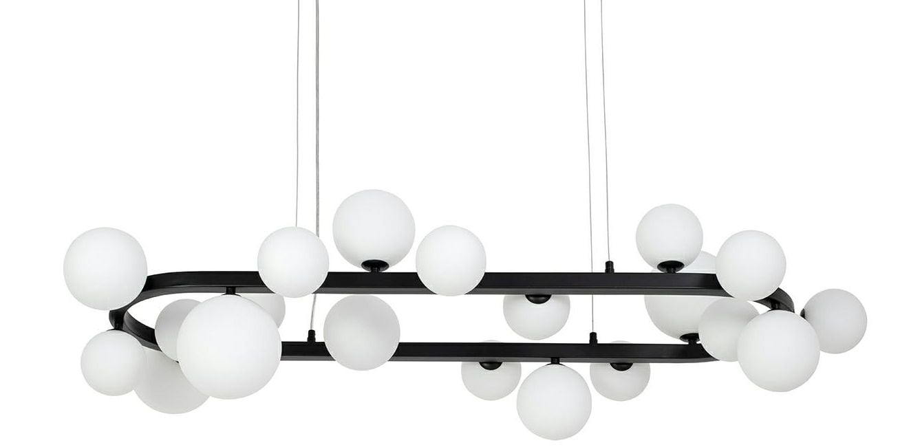 Moosee Alure závěsné svítidlo x5 W bílá-černá MSE1501100550