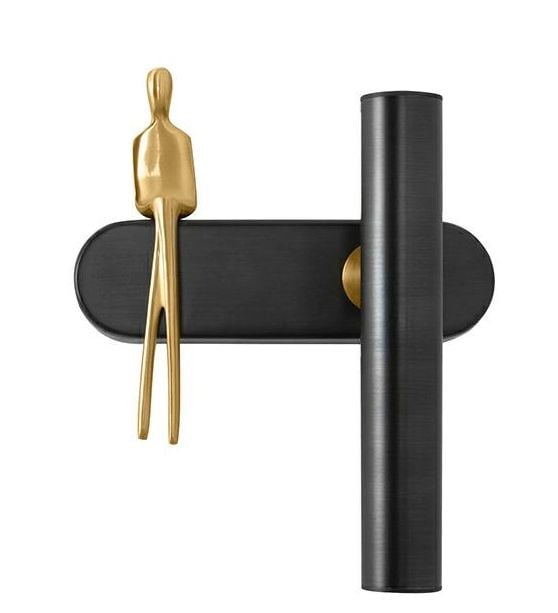 Moosee Boy nástěnné svítidlo 1x4 W černá-zlatá MSE1501100480