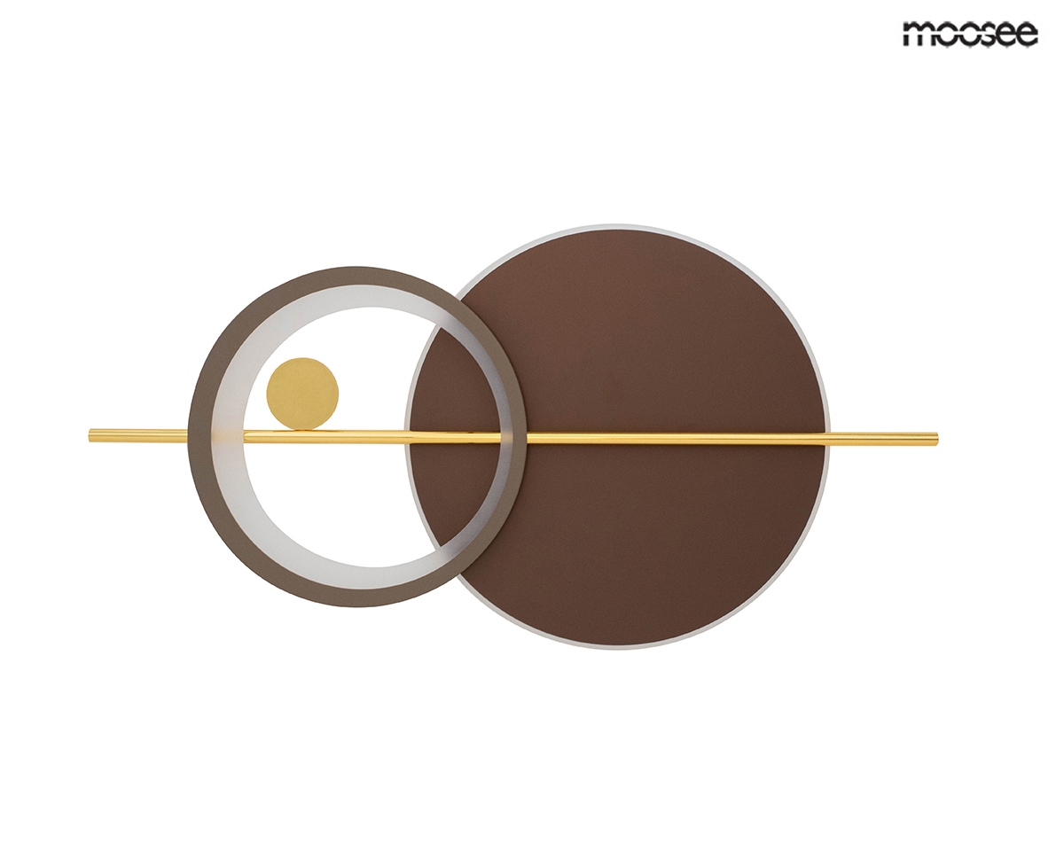 Moosee Moons nástěnné svítidlo x60 W zlatá MSE1501100515