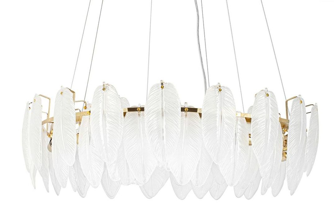 Moosee Roch závěsné svítidlo x40 W bílá-zlatá MSE1501100447