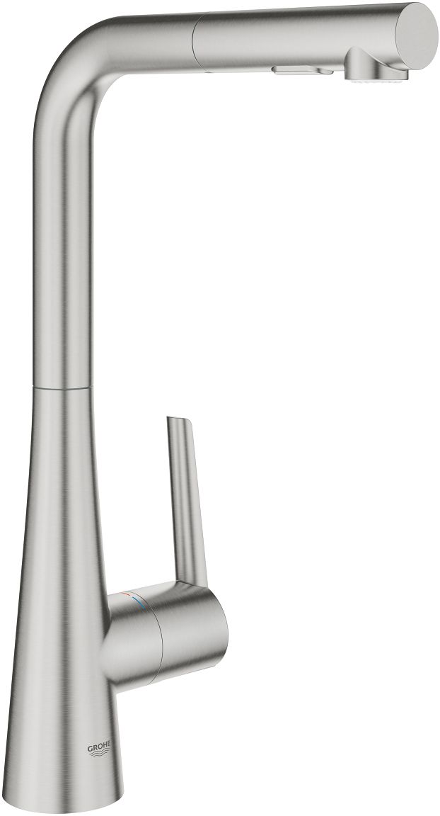 Grohe Zedra kuchyňská baterie stojící SuperSteel 32553DC2