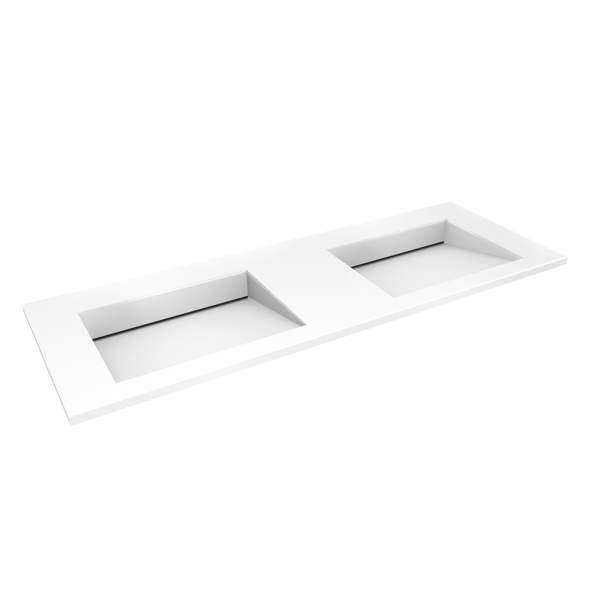 Oltens Stila umyvadlo 140x45 cm obdélníkový nábytkový bílá 40206900