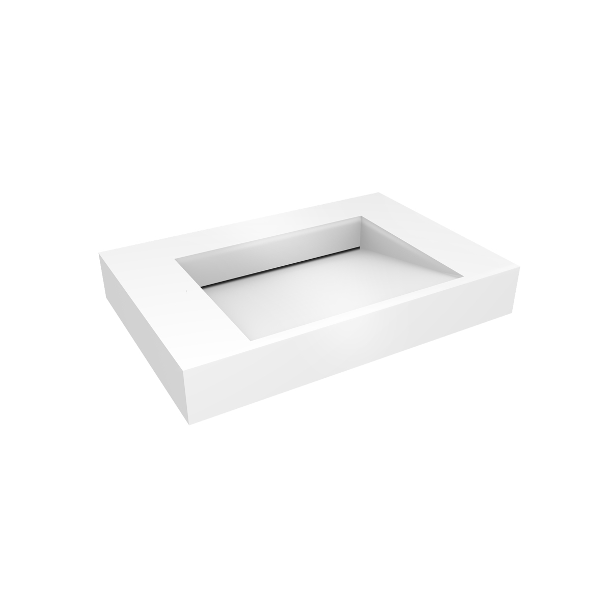 Oltens Stila umyvadlo 80x45 cm obdélníkový klasický bílá 40001000