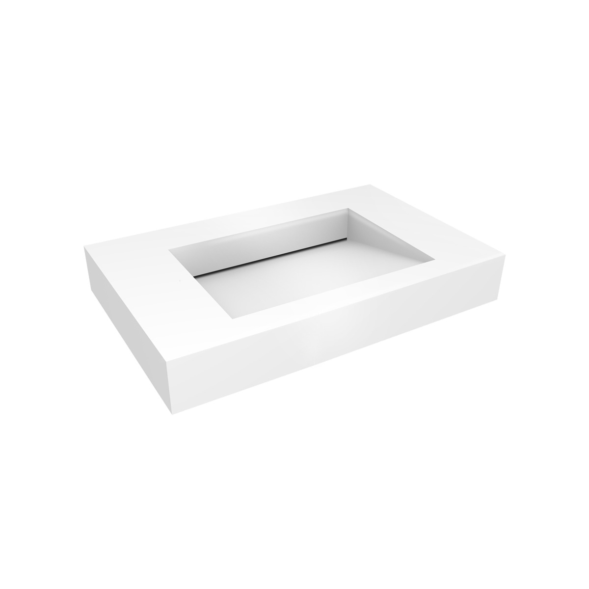 Oltens Stila umyvadlo 90x45 cm obdélníkový klasický bílá 40002000