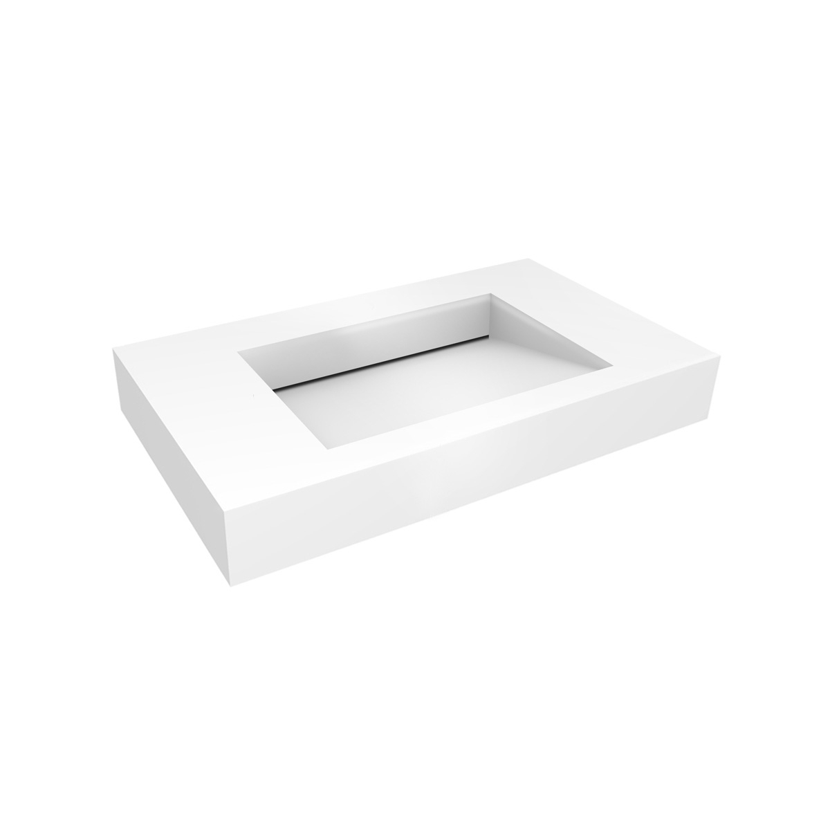 Oltens Stila umyvadlo 100x45 cm obdélníkový klasický bílá 40003000