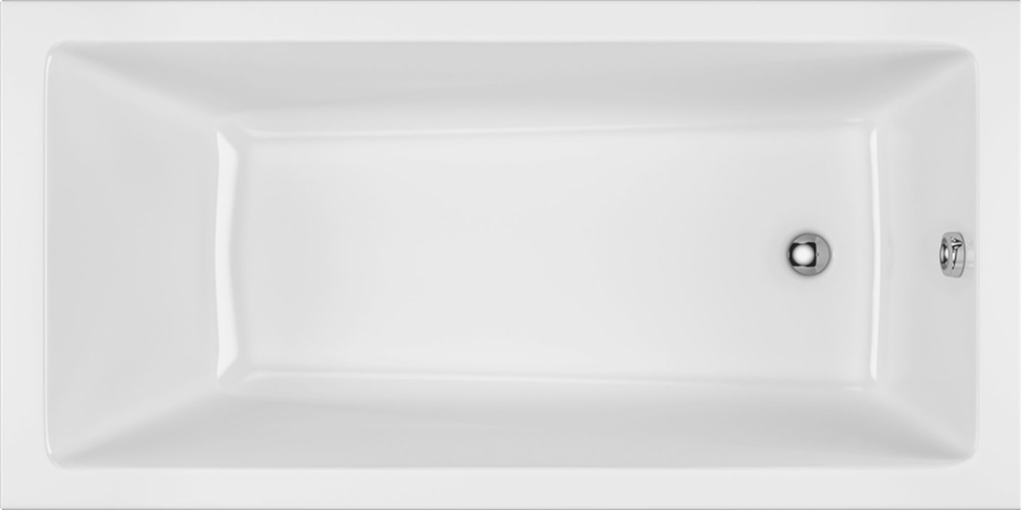 Excellent Wave obdélníková vana 170x70 cm bílá WAEX.WAV17WH