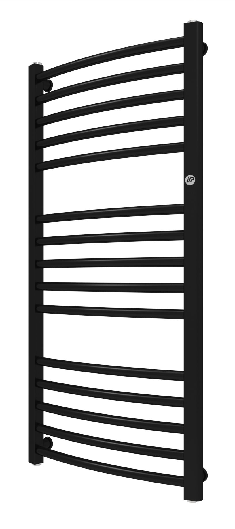 Instal Projekt Ambra R koupelnový radiátor žebříkový 103.8x40 cm černá AMBR-40/100C31