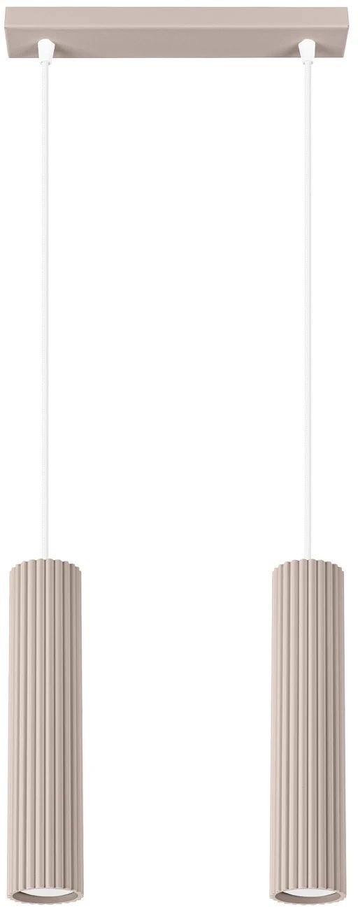 Sollux Lighting Karbon závěsné svítidlo 2x10 W SL.1773