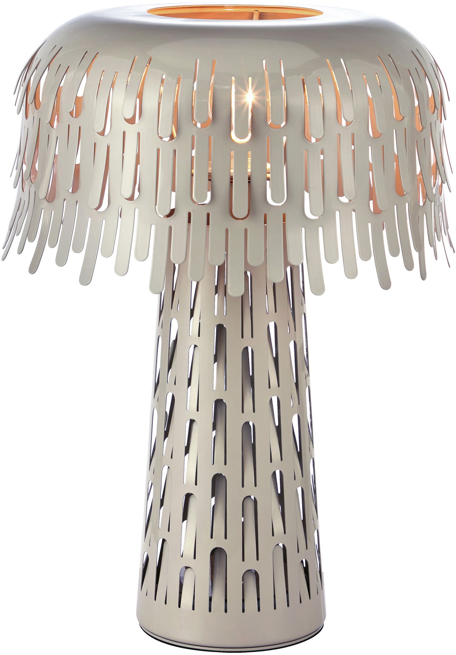 Markslöjd Verbera stolní lampa 1x40 W šedá 109005