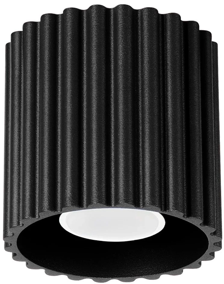 Sollux Lighting Aura stropní světlo 1x10 W černá SL.1784